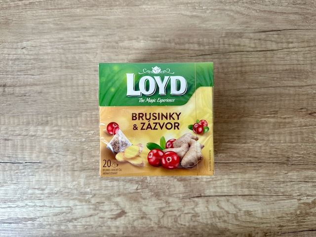 Loyd čaj Brusinky & Zázvor 40g (20x2g)