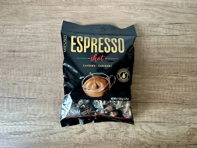 Mieszko Espresso Shot kávové bonbóny 150g