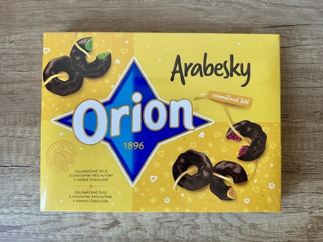 Orion Arabesky želé celomáčené v čokoládě 247g