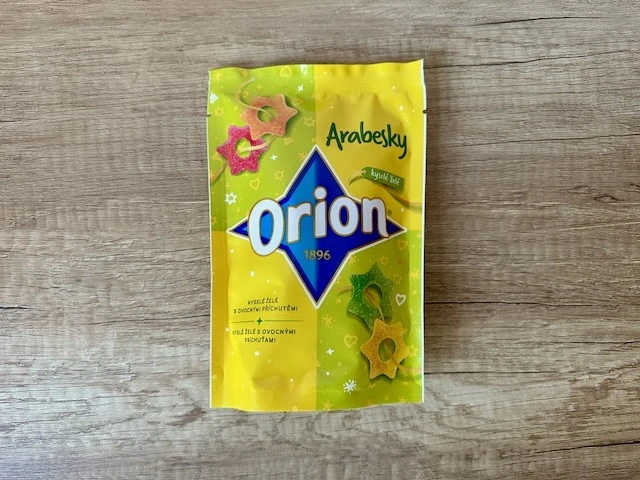 Orion Arabesky kyselé želé v sáčku 130g