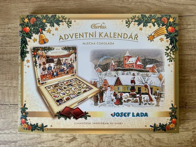 Carla Adventní kalendář Josef Lada 120g