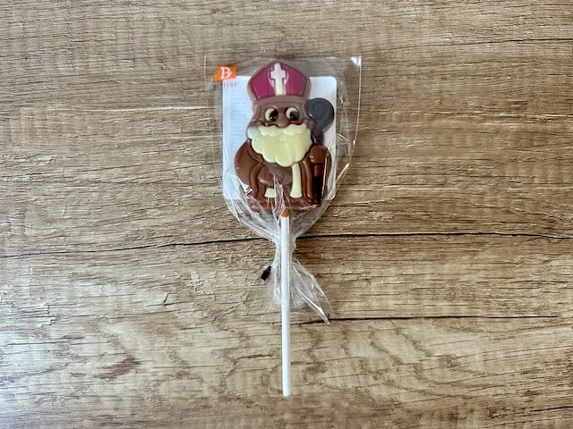 Belfine Mikuláš čokoládové lízátko 25g