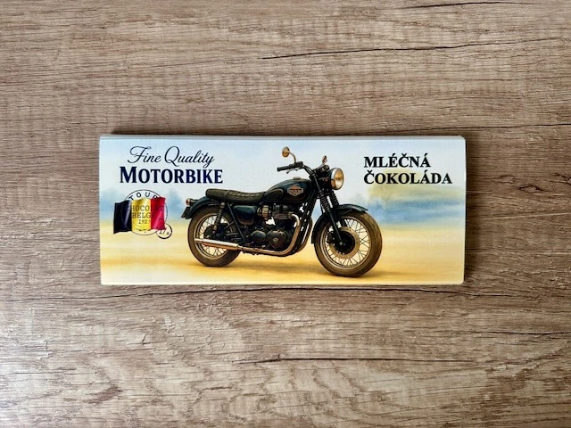 Masha Motorbike tmavý Mléčná čokoláda 100g