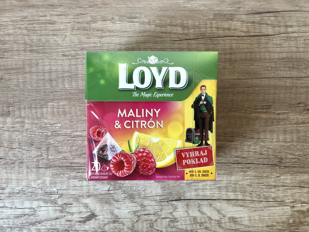 Loyd čaj Maliny & Citron 40g (20x2g)