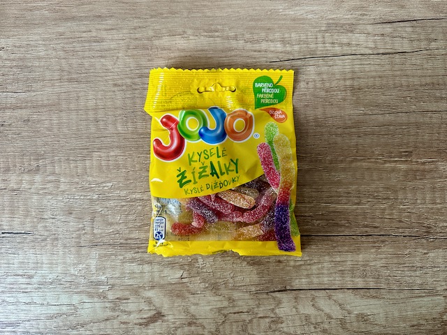 Jojo Kyselé žížalky 80g