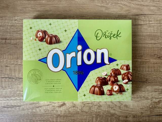 Bonboniéra Orion - Oříšek 147g