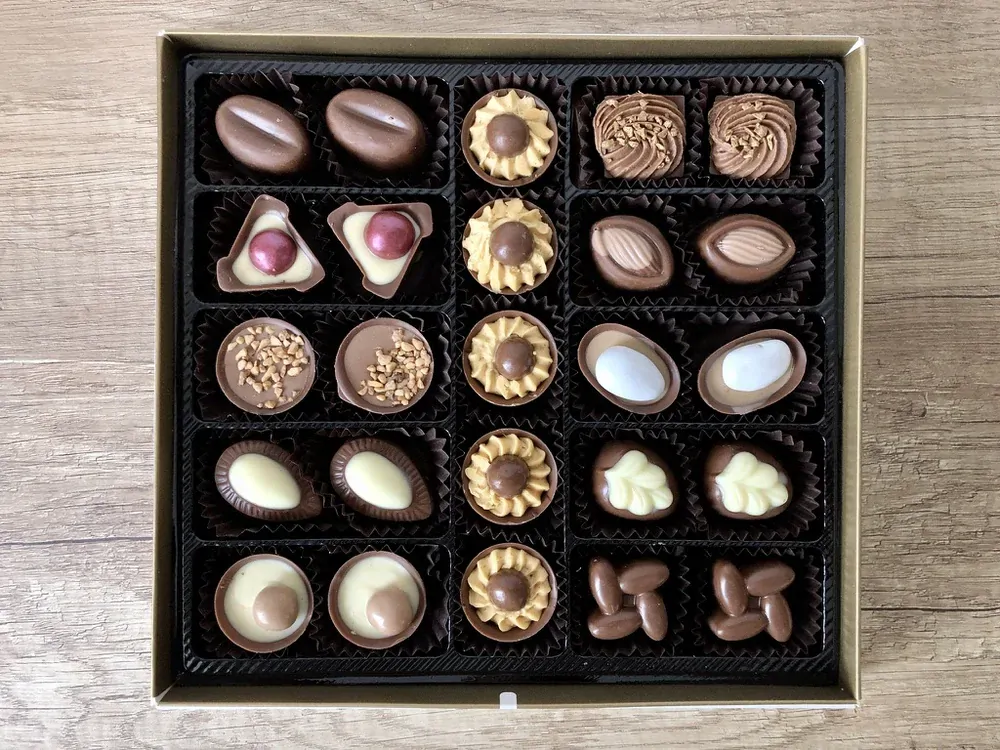 Bonboniéra Bolci - Diamond Gold Box 215g