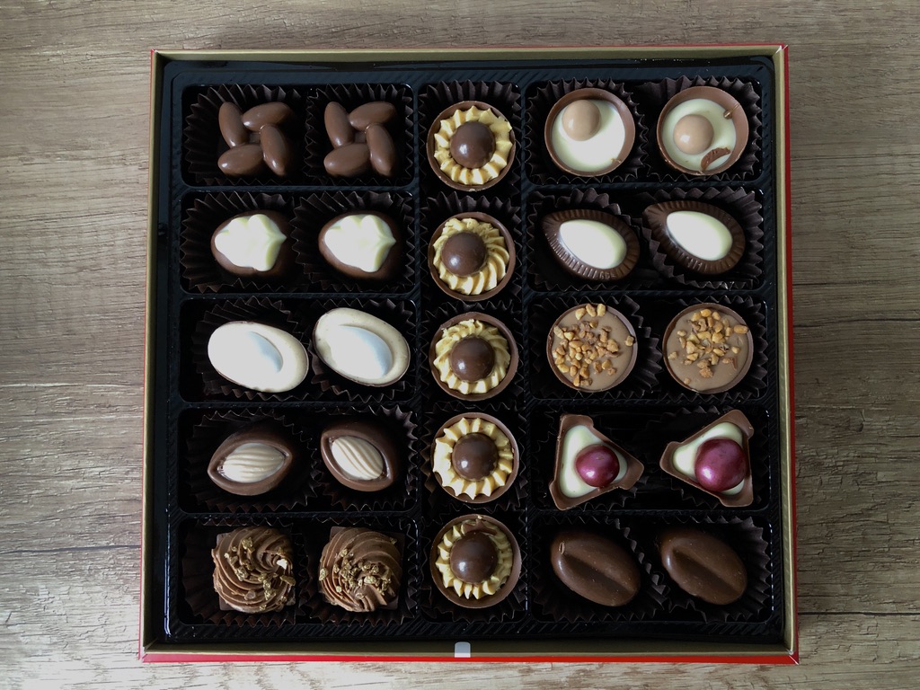 Bonboniéra Bolci - Diamond Red Box 215g