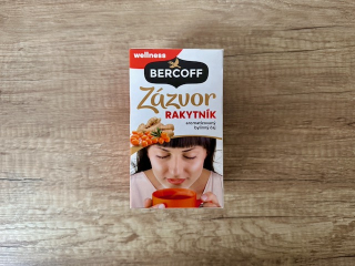 Bercoff Bylinný čaj Zázvor & Rakytník 40g (20x2g)