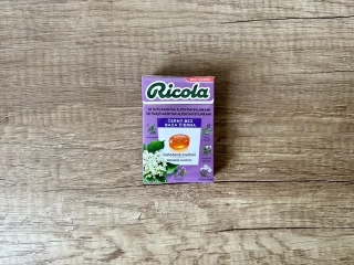 Ricola Černý Bez bez cukru 40g