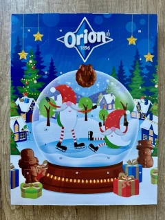 Orion Adventní kalendář mléčná čokoláda 85g