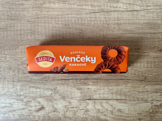 Sedita Rodinné Věnečky kakaové 120g