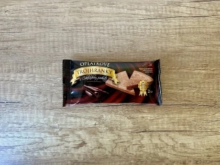 JIPO Oplatkové trojhránky čokoládové DIA 25g