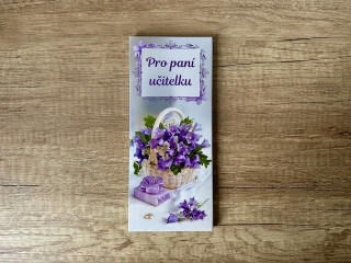 Masha Pro paní učitelku Mléčná čokoláda 100g