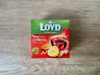 Loyd čaj Warming tea Citrón, zázvor a med 40g (20x2g)