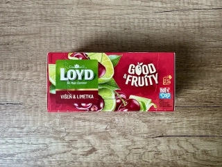 Loyd čaj Good & Fruity Višeň & Limetka 50g (20x2.5g)