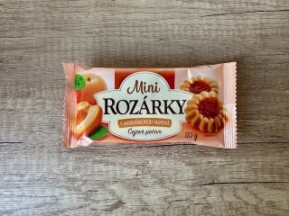 Rozárky Mini s meruňkovou náplní 50g