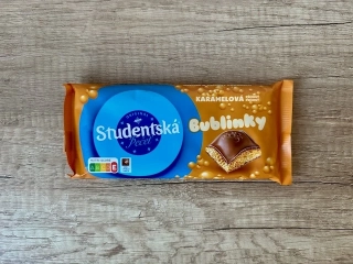 Orion Studentská pečeť Bublinky Karamelové 90g