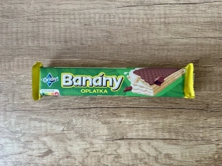 Orion Banány oplatka s mléčnou polevou 42g