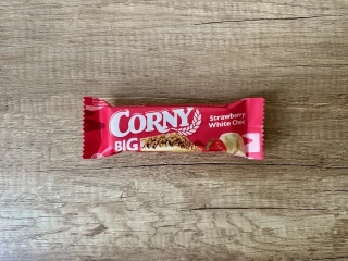Corny Big Jahoda-bílá čokoláda 40g