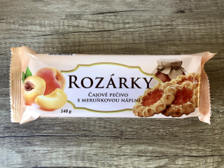 Rozárky s meruňkovou náplní 140g