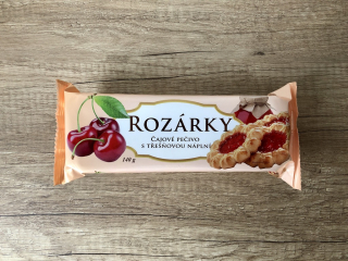 Rozárky s třešňovou náplní 140g