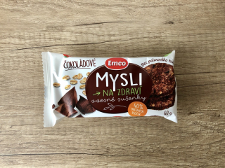 Emco Ovesné sušenky čokoládové 60g