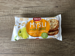 Emco Ovesné sušenky jablečné 60g