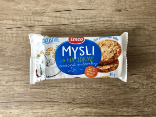 Emco Ovesné sušenky kokosové 60g