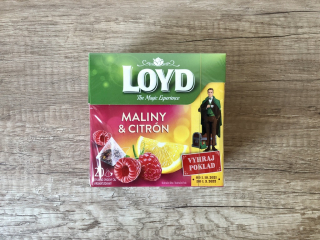 Loyd čaj Maliny & Citron 40g (20x2g)