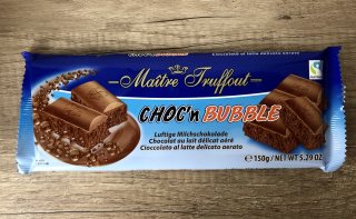 Maitre Truffout Mléčná čokoláda - Bubble 150g