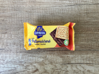 Opavia Zlaté polomáčené hořké 100g