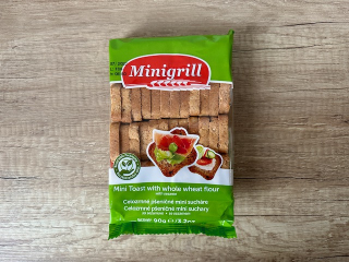 Diatosta Minigrill - Celozrnné pšeničné suchary 90g