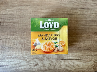 Loyd čaj Mandarinky & Zázvor 40g (20x2g)