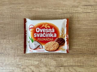 Fammilky Ovesná svačinka polomáčená s kokosem 50g