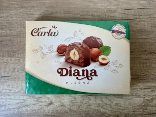 Bonboniéra Carla - Diana mléčná 133g